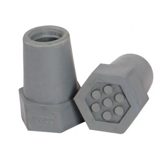 Vissco Rubber Tips/Shoes For Crutches (Single Piece)